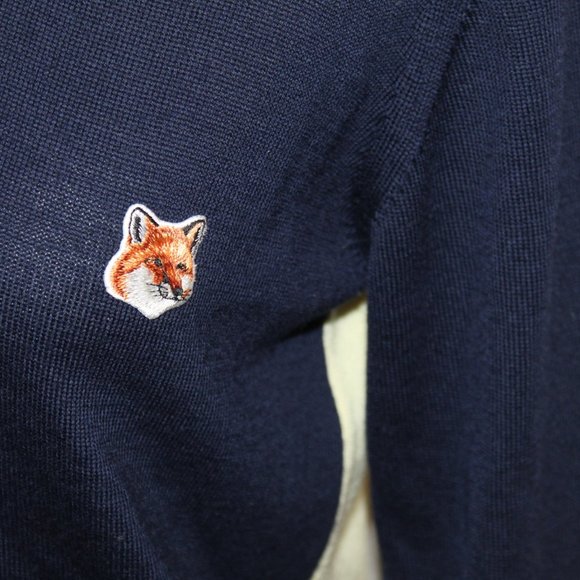 MAISON KITSUNE Sweaters | Maison Kitsune Cardigan 0 Merino Wool | Poshmark